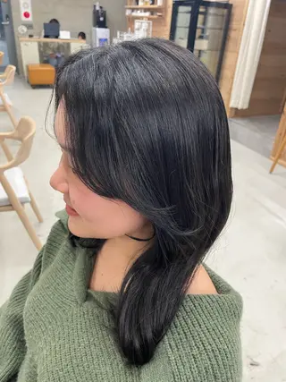 カラー 『SiLO』 rumiのヘアスタイル