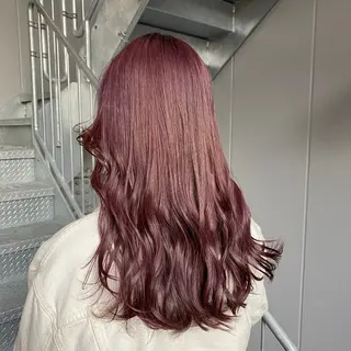 セミロング カラー 大人っぽ♡上品な暖色 ♡ブリーチなし♡のヘアスタイル