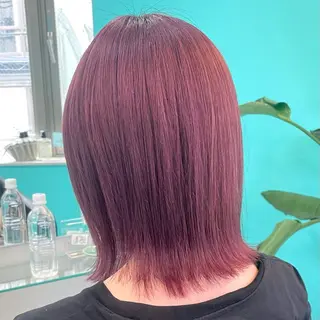 ショート デザインカラー/ ボブ/Natsukiのヘアスタイル