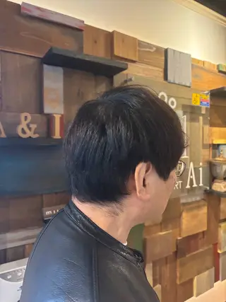 メンズ ヘアセットを簡単に 🫧深井　花帆のヘアスタイル