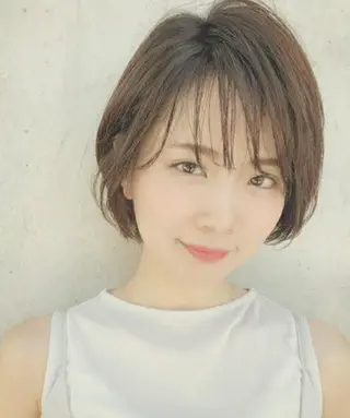 ショート カラー ✂️✂️徳　田✂️ ✂️のヘアスタイル