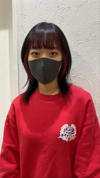 ミディアム 前橋 姫奈のヘアスタイル