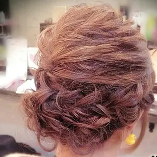 セミロング ヘアアレンジ 垢抜けメイク✖️盛れ るヘア/SAORIのヘアスタイル