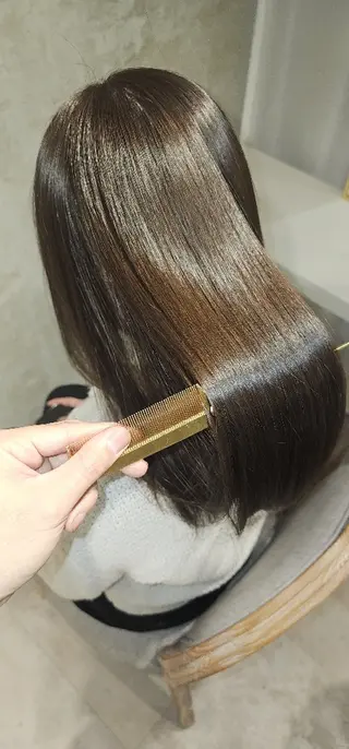 ロング 小黒泰佑/東銀座 /縮毛矯正特化のヘアスタイル