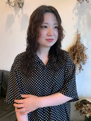 ロング パーマ m ā l o.🌷 サカモトマイコのヘアスタイル