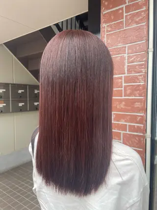 カラー 奥井 友梨のヘアスタイル