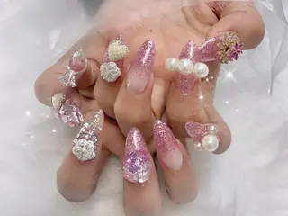 ロング Lili Nail Studio西荻窪店のネイルデザイン