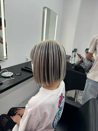 ショート カラー ブリーチカラー💖 rukaのヘアスタイル