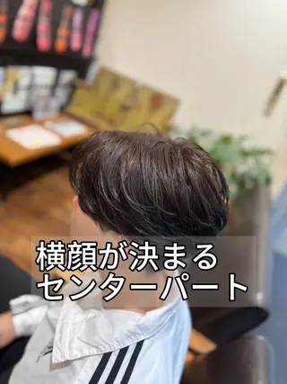 ショート メンズ 朝セット楽！指名多数 メンズ特化/黒部由徒のヘアスタイル