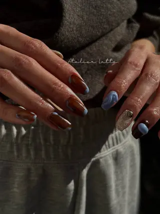 ネイル Atelier Latteのネイルデザイン