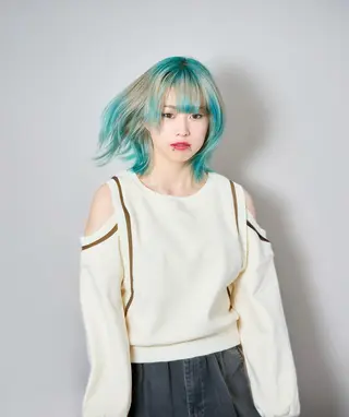 ミディアム 髪質改善cn nakao 緑本店のヘアスタイル