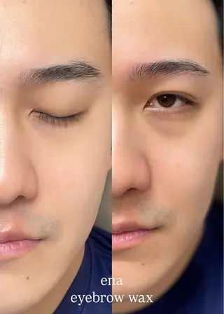 メンズ アイブロウ 【ena】恵比寿/ chiba 🪿🤍のマツエク・マツパデザイン