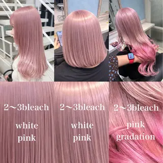 ロング カラー 💖ブリーチ/暖色 𝐘𝐮𝐢💖のヘアスタイル