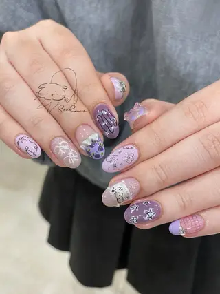 ネイル ronronne .のネイルデザイン