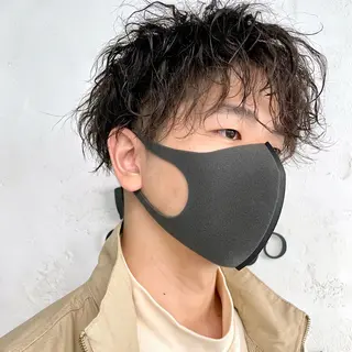 ショート パーマ メンズ beronica ベロニカのヘアスタイル