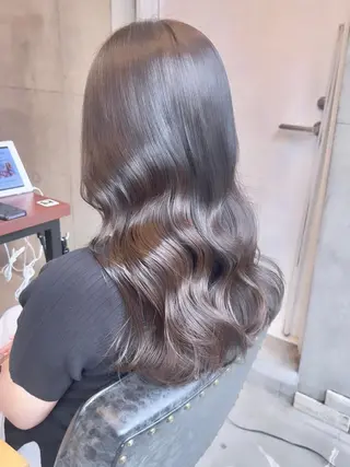 セミロング ✨縮毛矯正/髪質改善 錦糸町/松坂拓馬のヘアスタイル