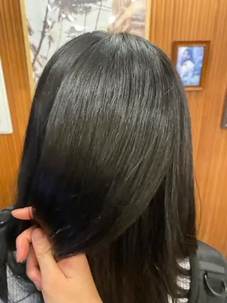 ミディアム パーマ 🌻おおとみはな/ レイヤー/Wカラ🌻のヘアスタイル