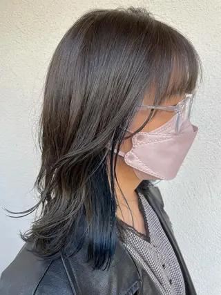 カラー putri 副店長 岸本　拓真のヘアスタイル