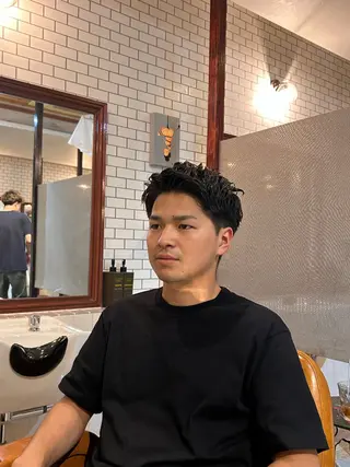 ショート 吉田 龍人のヘアスタイル