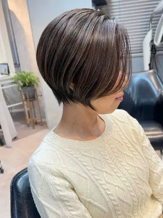 ショート カラー 内藤　宏紀 tidasmileのヘアスタイル