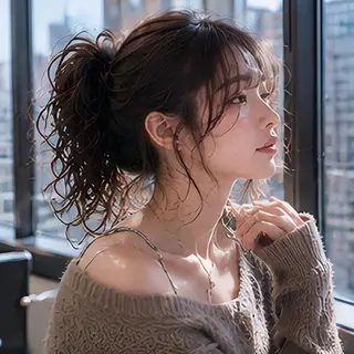 ロング 池袋/前髪/顔周り 🎀髪質改善おばかんのヘアスタイル