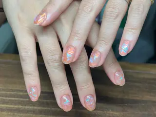 ネイル lucky nail 歌舞伎町のネイルデザイン