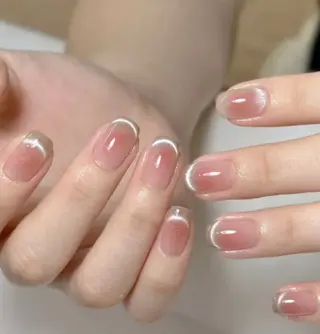 ネイル 銀河屋 の猫のネイルデザイン