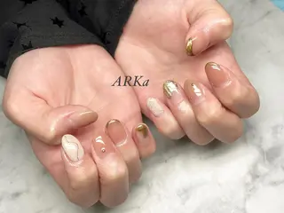 ネイル ARKα Nishiのネイルデザイン