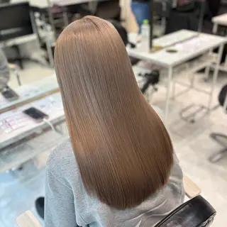 ロング カラー 色落ち綺麗🩰ハイ トーン🎀RINKAのヘアスタイル
