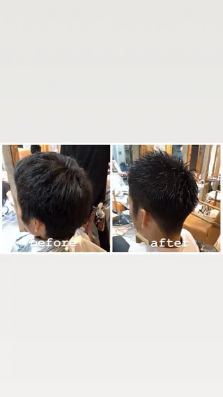 メンズ 中村 優志のヘアスタイル