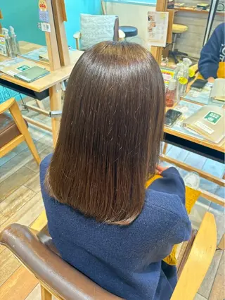 カラー 田村 汐織のヘアスタイル