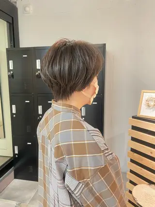 ショート 久保田 千尋のヘアスタイル