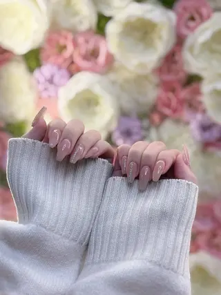 ネイル 透明感/フィルイン/ 亀戸5分ラシュシュのネイルデザイン