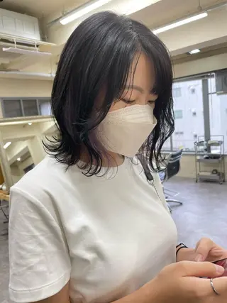 ショート メンズパーマ メンズ特化ryoのヘアスタイル