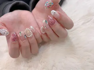 ネイル BLUE【ブルー】所属・NARUMI HYODOのネイルデザイン