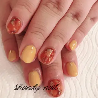 ショート shandy nailのネイルデザイン