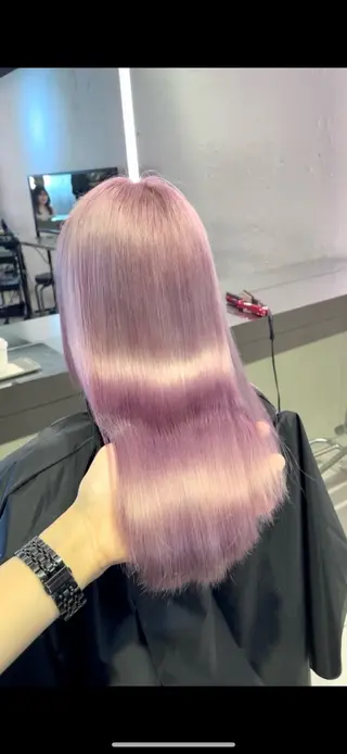 カラー 髪質改善/ブリーチ /長山遼太郎のヘアスタイル