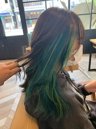 ロング カラー est  店長 ✂︎高橋✂︎のヘアスタイル