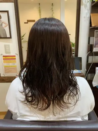 ロング カラー サトウ シューイチのヘアスタイル