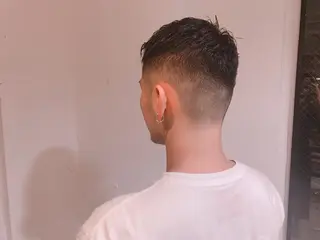 ショート カラー パーマ メンズ ちこ .のヘアスタイル