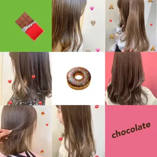 ミディアム カラー 新宿駅近♡個室 ♡関口三都季🌜のヘアスタイル