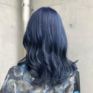 セミロング カラー stylist 🐶内藤 成香のヘアスタイル