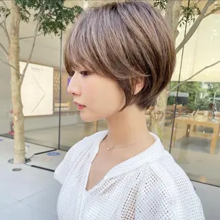 ショート レイヤー/縮毛矯正 のマスター【タケル】のヘアスタイル