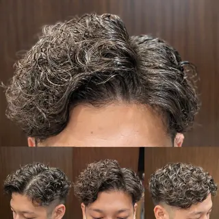 ショート パーマ メンズ 💈田上 立輝のヘアスタイル