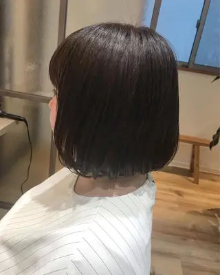 ミディアム カラー 稲荷 友美のヘアスタイル