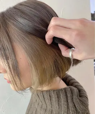 ショート カラー カラー特化美容師 サトウリュウマのヘアスタイル