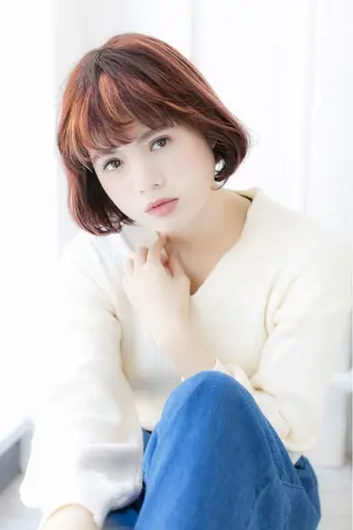 ショート ミディアム トップスタイリスト 小澤純一のヘアスタイル