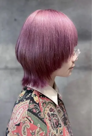 ミディアム 欠畑 瑠奈のヘアスタイル