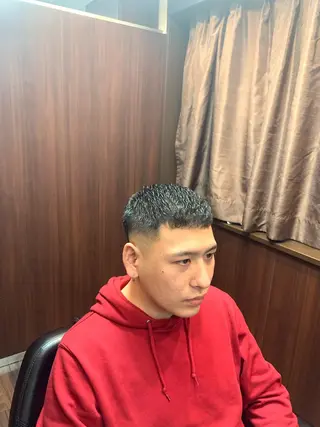 ショート パーマ メンズ ひらお あおとのヘアスタイル