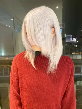 セミロング カラー welring hair salonのヘアスタイル